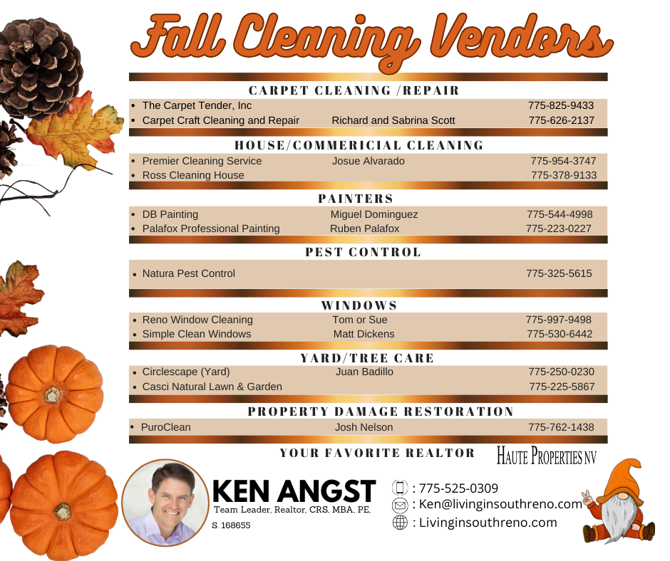 FALL CLEANING VENDOR LIST - 2023  (1)