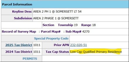 taxcapstatus