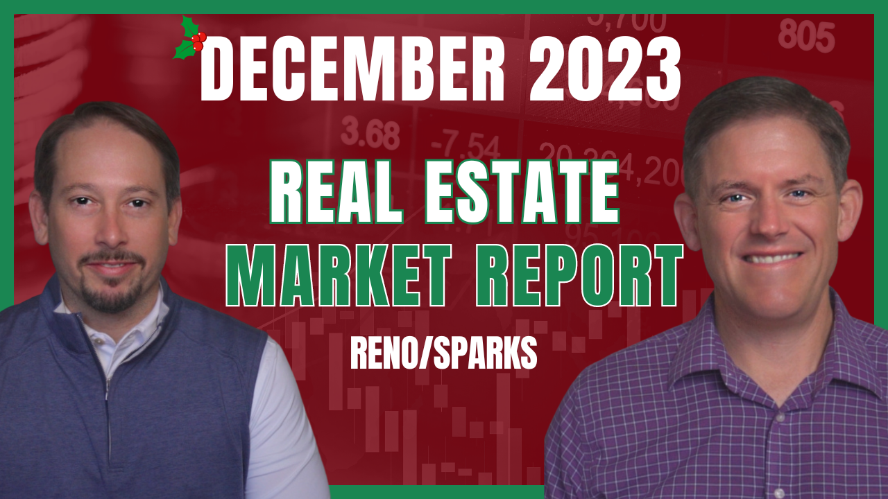 December Real Estate Market Report Reno/Sparks with images of Ken Angst and Brian Cushing
