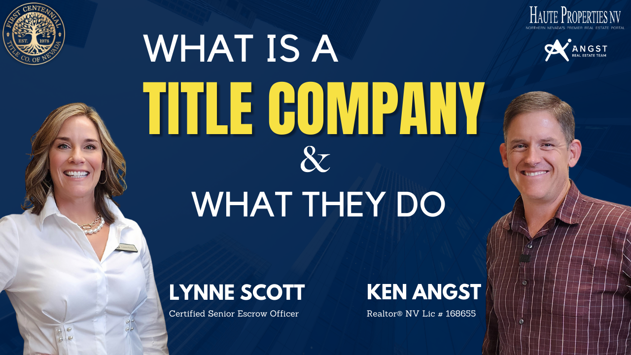 What is a Title Company & What do They Do? Images of Lynne Scott and Ken Angst